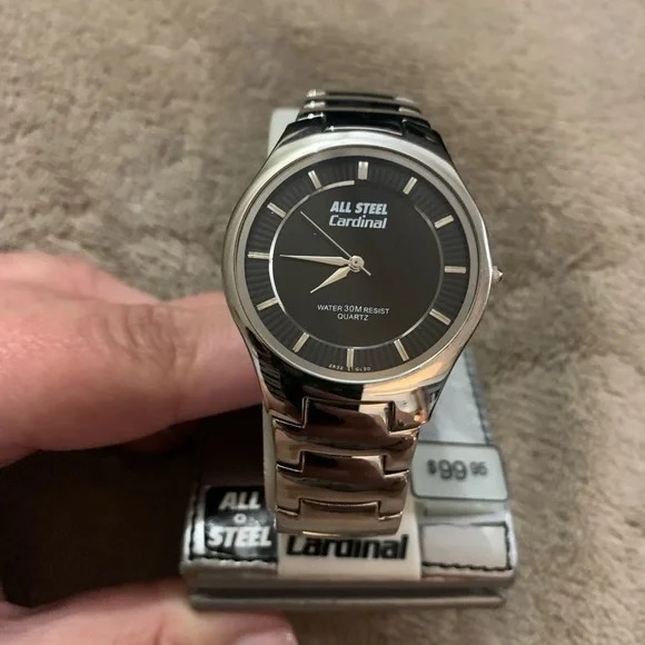 Authentic Cardinal Watch - black face - Picture 1 of 7